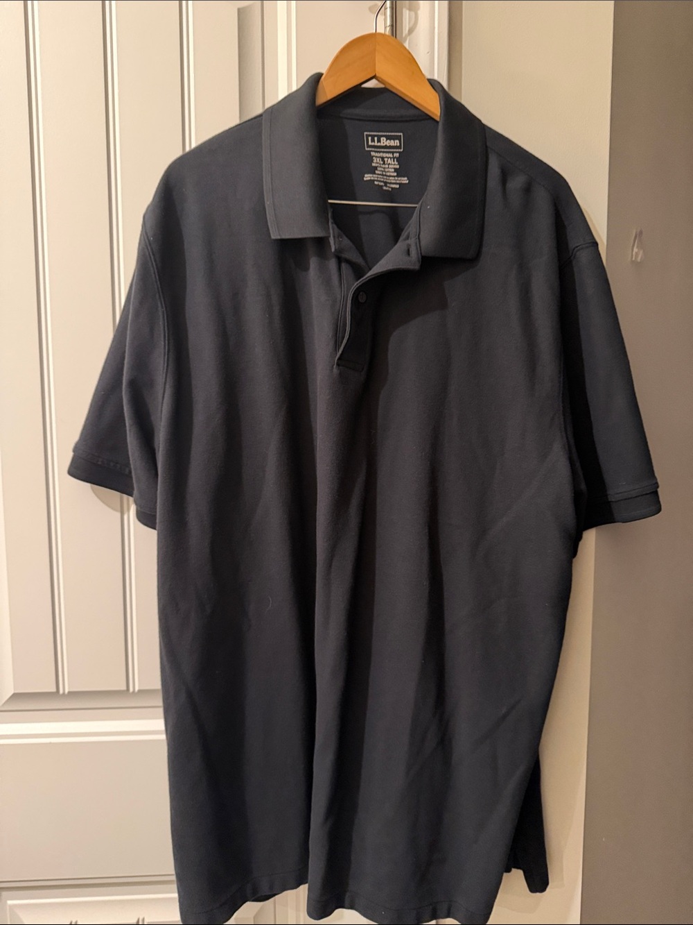 LL Bean traditional fit Polo Shirt Size 3XL Tall